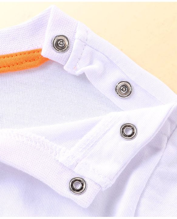 Babyhug Cotton Woven Printed Half Sleeves  Shirt With T-Shirt - Multicolour