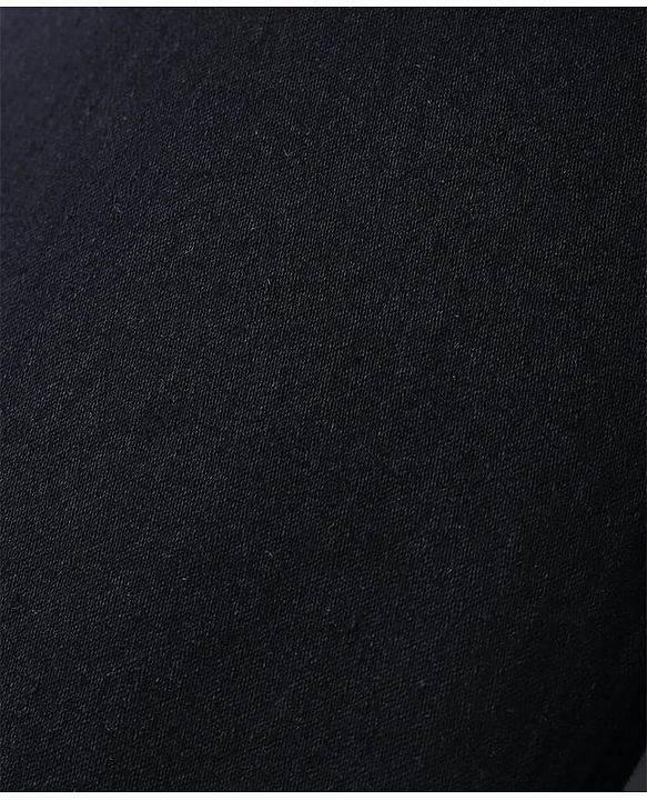 Pine Kids Woven Ankle Length Solid Denim Jeans - Black