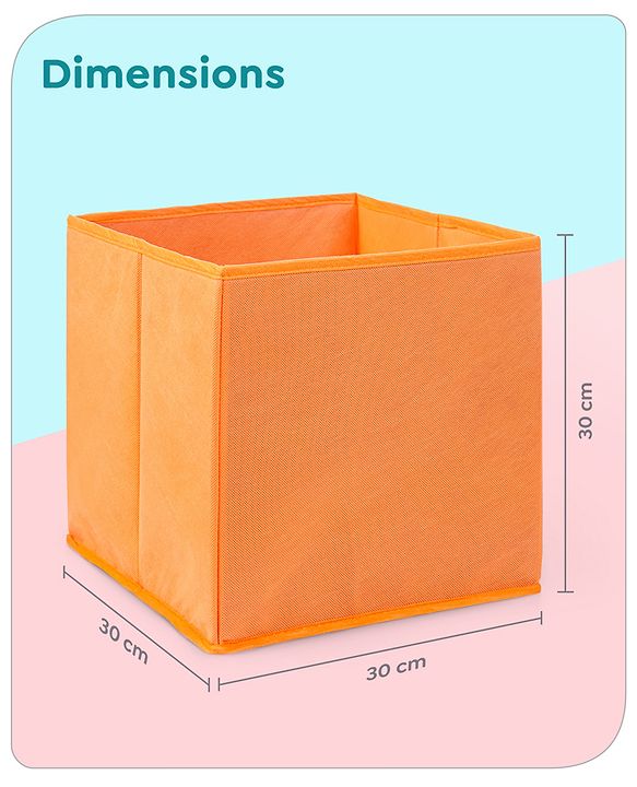 Babyhug Disney Foldable Storage Bin Winnie The Pooh Theme- Orange