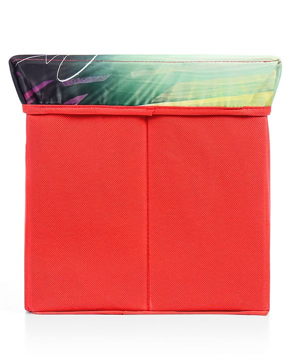 Babyhug Disney Foldable Storage Box with Lid The Lion King Theme- Blue| Collapsible Design| Versatile Use| Toys and Books Organizer| Trendy Storage Solution