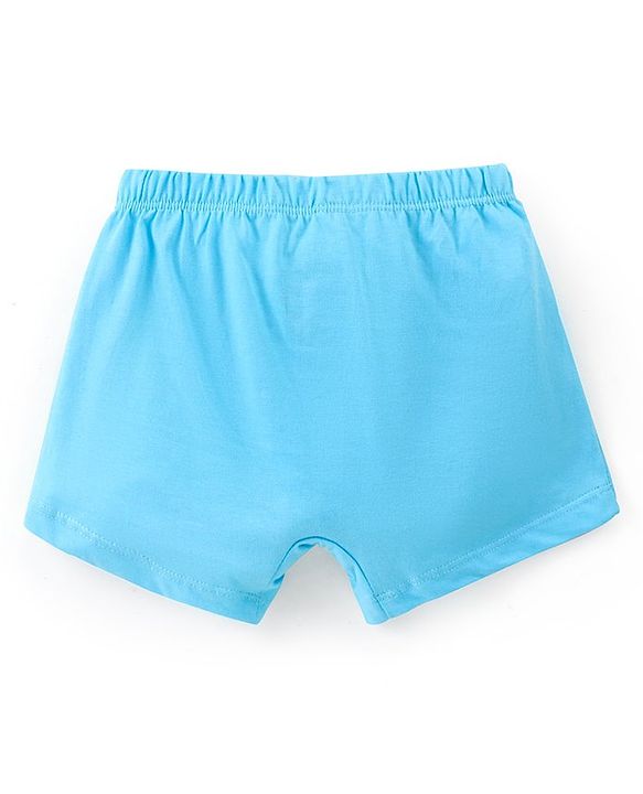 Babyhug Disney Cotton Knit Striped & Winnie Pooh Printed Boxers Pack of 3 - Multicolour