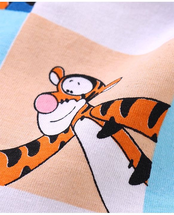 Babyhug Disney Cotton Knit Striped & Winnie Pooh Printed Boxers Pack of 3 - Multicolour