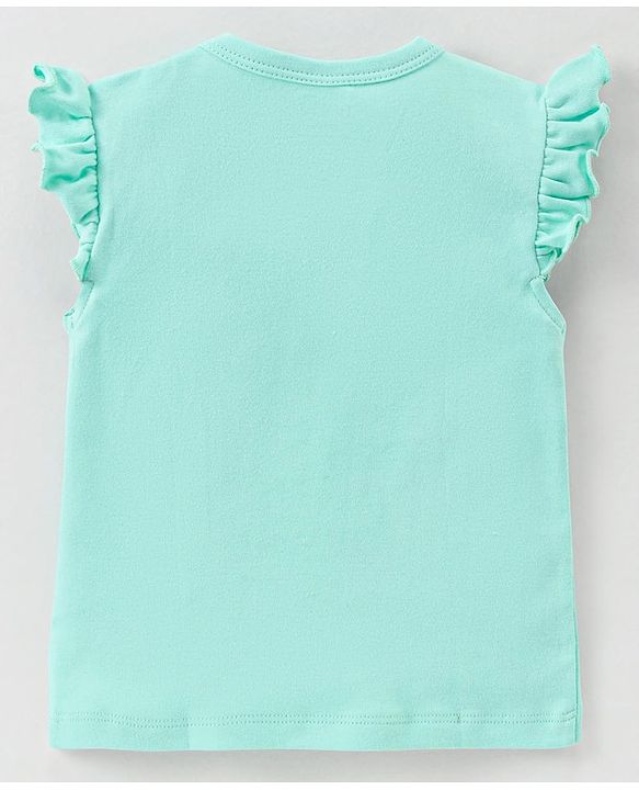Babyhug Disney Cotton Knit Frill Sleeves Front Open Jhablas with Polka Dots & Winnie The Pooh Print Pack of 3  - Pink White & Green