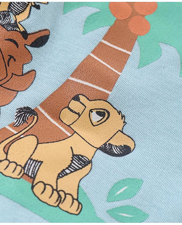 Babyhug Disney Cotton Half Sleeves Jhablas With Stripes & Lion King Graphics Pack of 3 - Multicolour