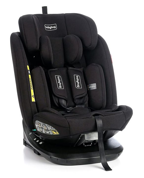 Babyhug R-129 Kids Isofix Convertible Car Seat - Black