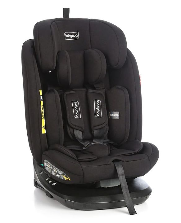 Babyhug R-129 Kids Isofix Convertible Car Seat - Black