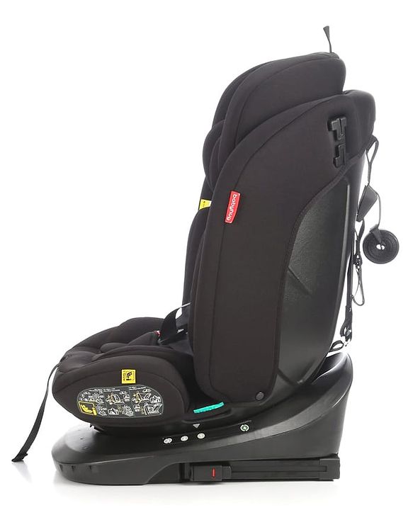 Babyhug R-129 Kids Isofix Convertible Car Seat - Black