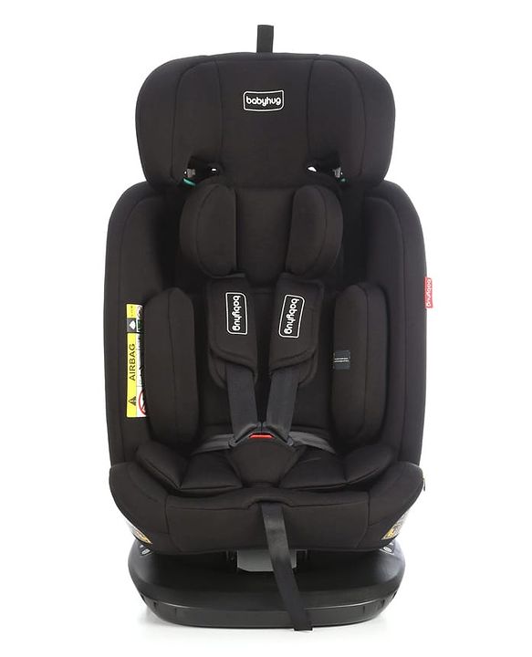 Babyhug R-129 Kids Isofix Convertible Car Seat - Black