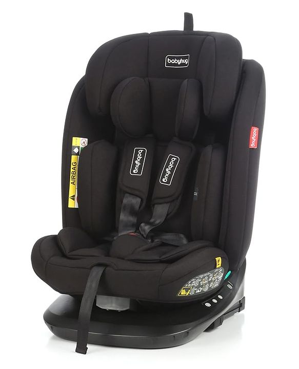 Babyhug R-129 Kids Isofix Convertible Car Seat - Black