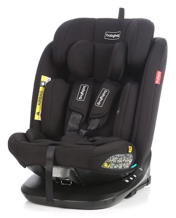 Babyhug R-129 Kids Isofix Convertible Car Seat - Black