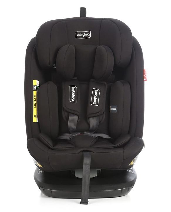 Babyhug R-129 Kids Isofix Convertible Car Seat - Black