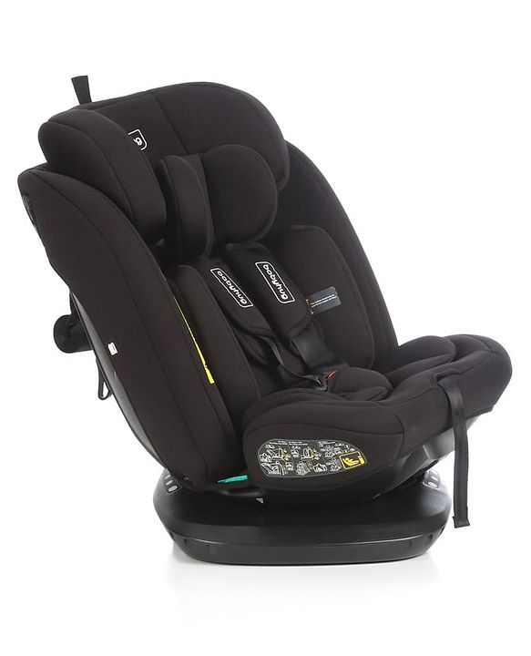 Babyhug R-129 Kids Isofix Convertible Car Seat - Black