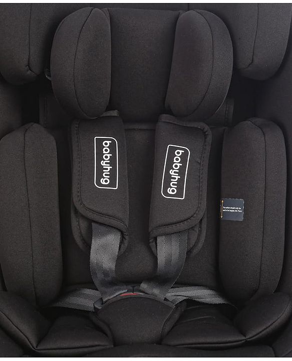 Babyhug R-129 Kids Isofix Convertible Car Seat - Black