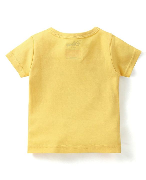 Babyhug Disney Cotton Knit Half Sleeves Jhabla with Winnie The Pooh Graphics Pack of 3 - Multicolour