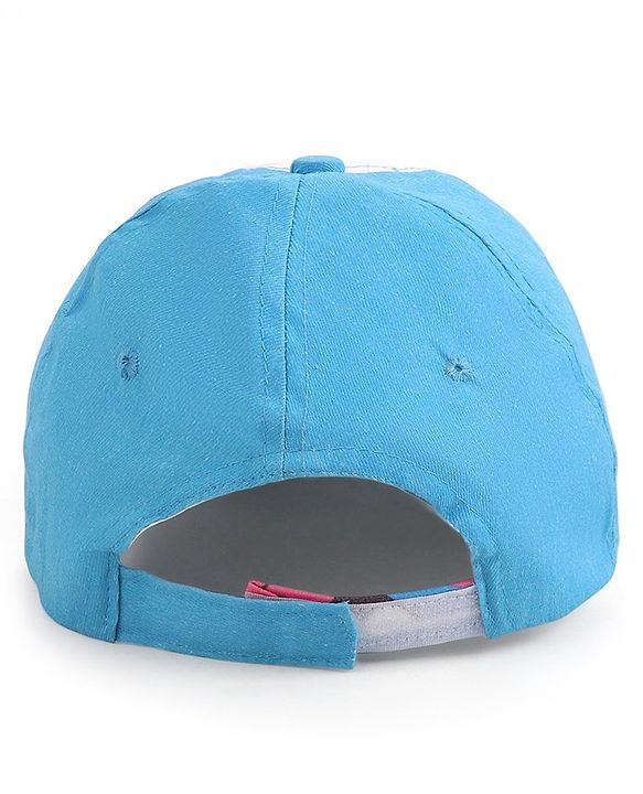 Babyhug Marvel  Summer Cap With Avengers Graphics - Blue