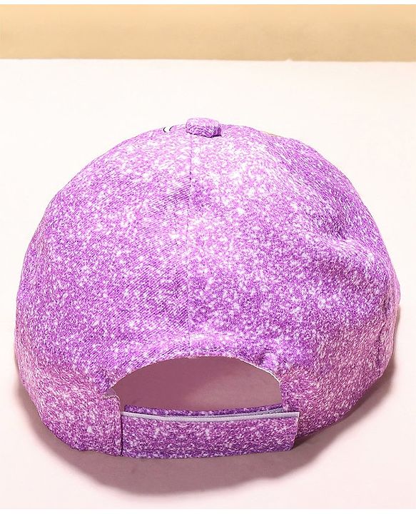 Babyhug Disney Summer Cap With Disney Princess Graphics - Purple