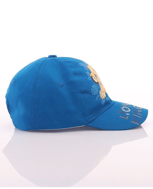 Babyhug Disney  Summer Cap With Lion King Graphics - Blue