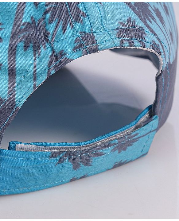 Babyhug Disney  Summer Cap With Mickey Mouse Graphics - Navy Blue