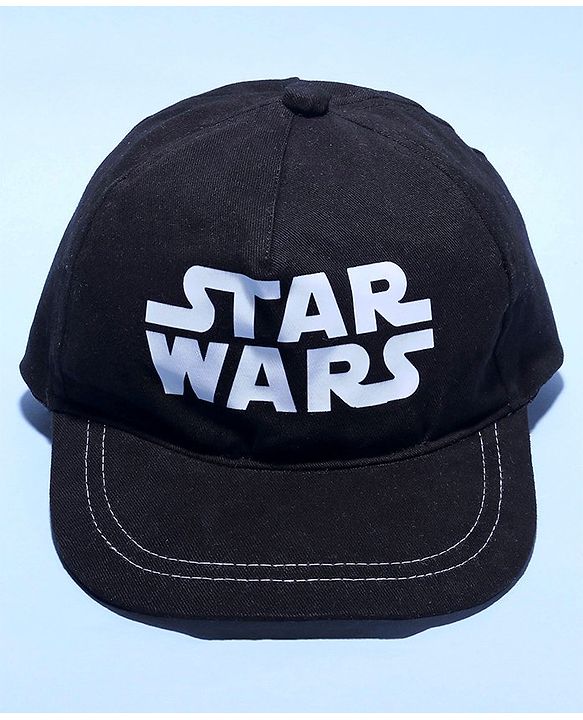 Pine Kids Lucas  Summer Cap With Starwars Graphics- Black