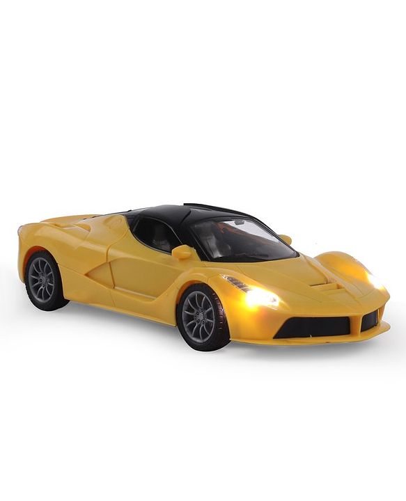 Babyhug Remote Control 1:16 Scale Openable Door Battery Operated Red Racing Car| USB-Cable Rechargeable Sports Car| High Speed Car with Long Lasting Battery and Bright LED Lights| BIS Certified| 3 Years+