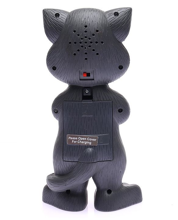 Babyhug Interactive Rechargeable Talking Tom Cat Toy for Toddlers| Repeating words, 10 stories and Songs| Educational Toy| Safe and Durable| BIS Certified