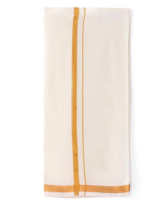 Babyhug Cambric Woven Half Sleeves Printed Shirt & Mundu Set - Pink