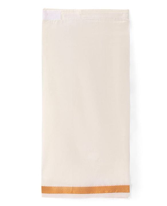 Babyhug Cambric Woven Half Sleeves Printed Shirt & Mundu Set - Pink