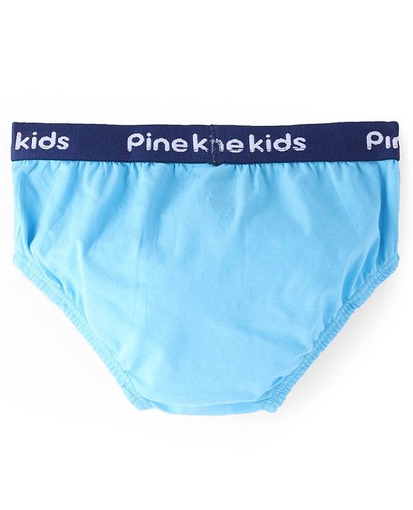 Pine Kids Cotton Lycra Briefs Pack of 3 (Color May Vary)