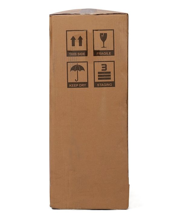 Pine Kids Trolley Luggage Bags Brown - 22 inch