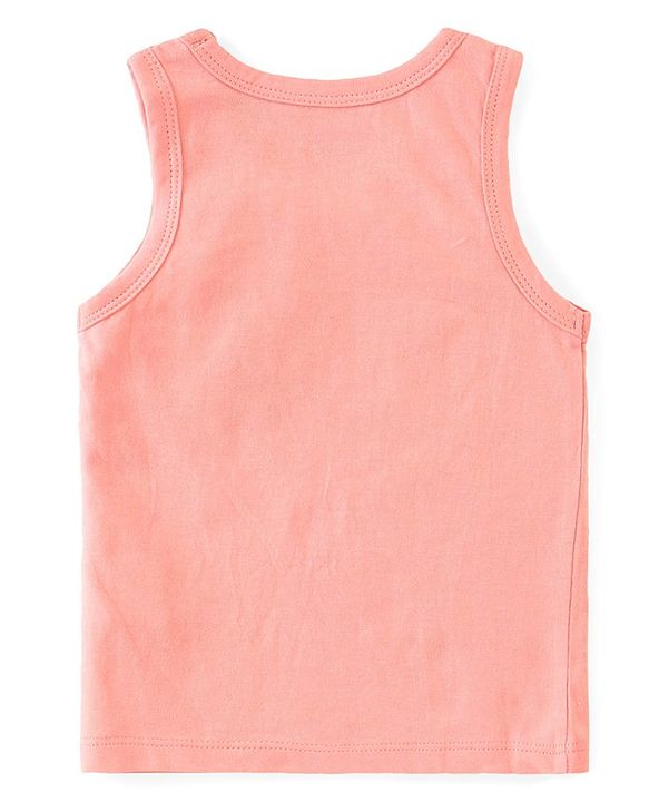 Babyhug 100% Cotton Knit Sleeveless  Antibacterial Sando  with Striped & Frog Print  Pack of 3 - Multicolour