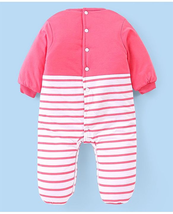 Babyhug Female Winter Wear Onesies & Romper PINK 3-6m