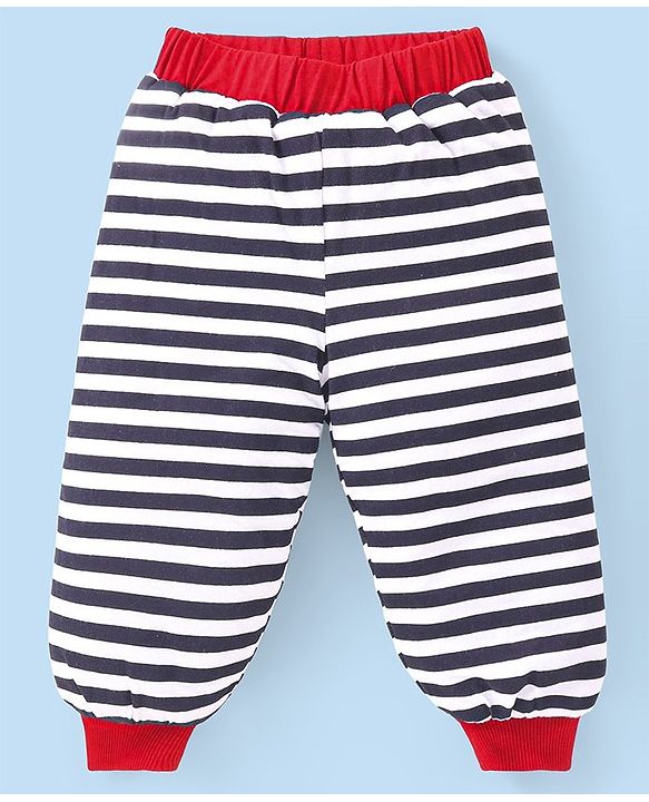Babyhug Woven Full Sleeves Hooded Front Zipper Winter Wear Suit With Penguin Embroidery - Red