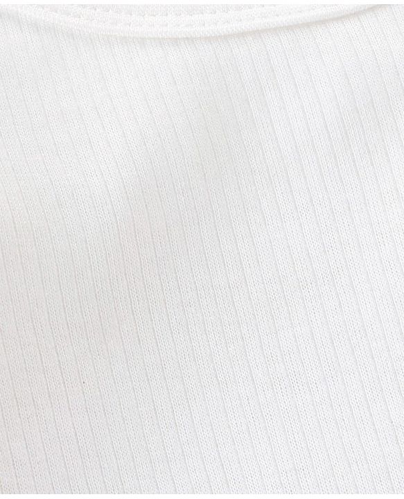 Babyhug Front Open Full Sleeve Solid Color Front Open & Pullover Thermal Vests Pack of 2 - Off White