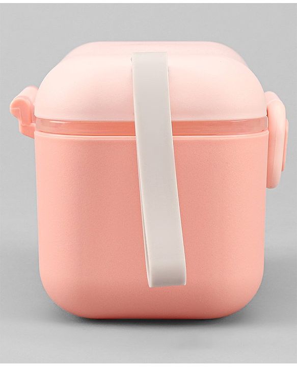 Babyhug Milk Powder Container With Spoon - Pink