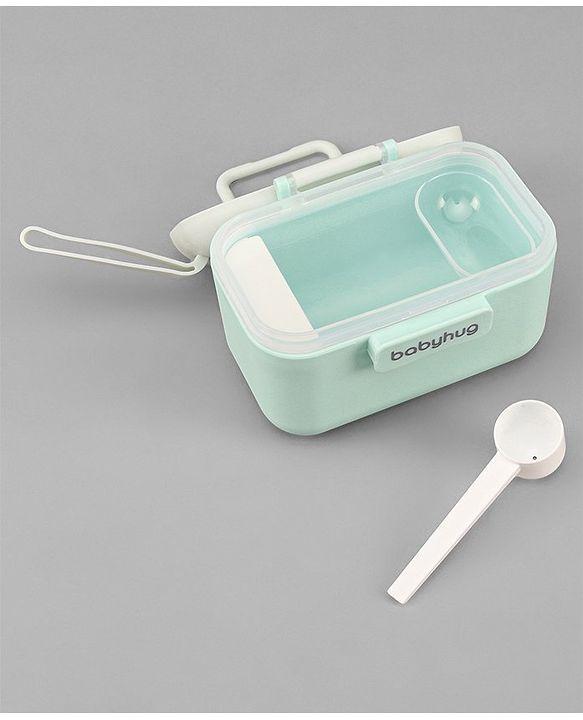 Babyhug Milk Powder Container With Spoon - Pink