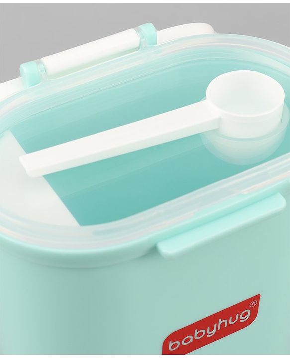 Babyhug Portable Milk Powder Container -Mint