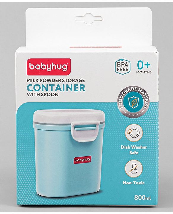 Babyhug Portable Milk Powder Container -Mint