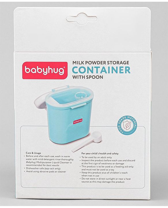 Babyhug Portable Milk Powder Container -Mint