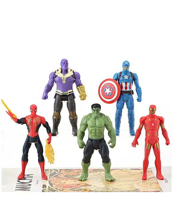 Small superhero action figures online