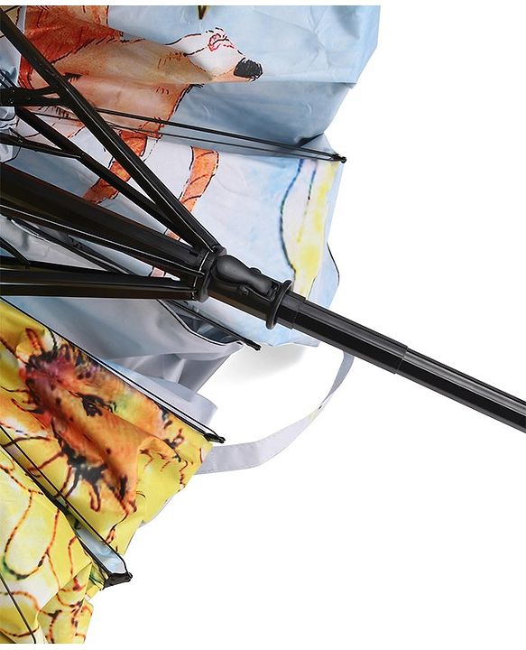 Pine Kids  Umbrella With Flower Design - Multicolor