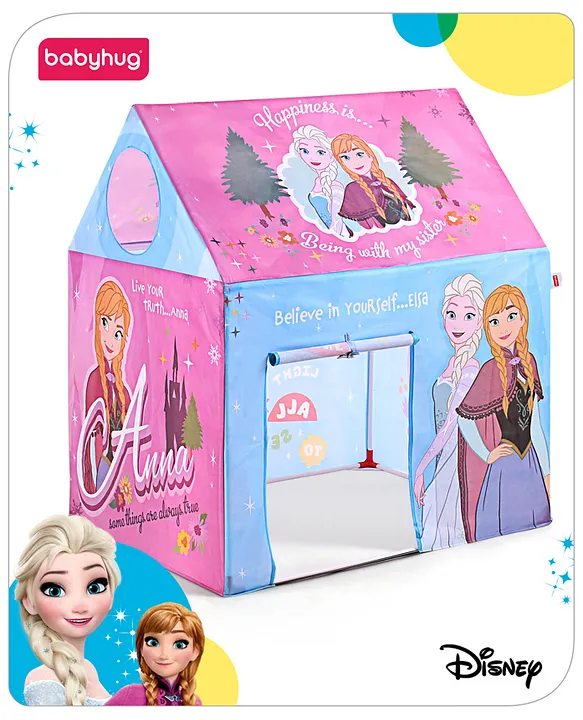 Babyhug Disney Frozen Play Tent House Multicolor Frozen-Themed