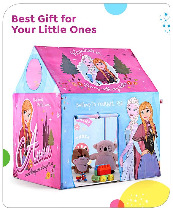 Babyhug Disney Mickey Mouse & Friends Play Tent House - Multicolor | Encourages team play, Adventure and fun | Helps develop social skills, creativity and imagination | Easy-to-Set up | BIS Certified