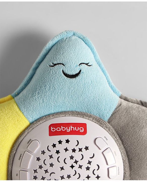 Babyhug Dreamy Light Projector - Multicolor | Soothing Starry Night Light Projector | Creates Calming Sleep Ambiance | Gentle & Safe for Babies | BIS Certified