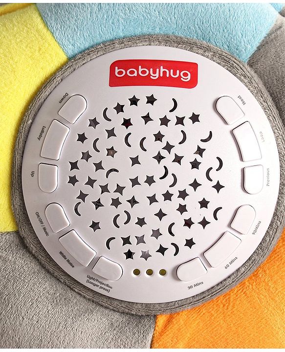 Babyhug Dreamy Light Projector - Multicolor | Soothing Starry Night Light Projector | Creates Calming Sleep Ambiance | Gentle & Safe for Babies | BIS Certified