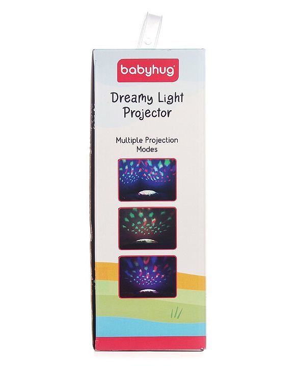 Babyhug Dreamy Light Projector - Multicolor | Soothing Starry Night Light Projector | Creates Calming Sleep Ambiance | Gentle & Safe for Babies | BIS Certified
