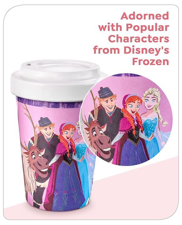 Babyhug Disney Nitro Sipper With Frozen Theme - 350 ml
