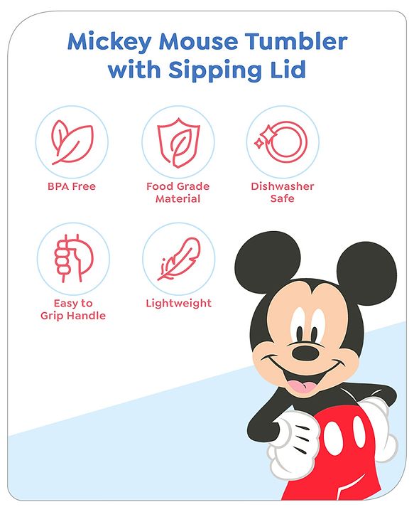 Babyhug Disney Nitro Sipper With Frozen Theme - 350 ml