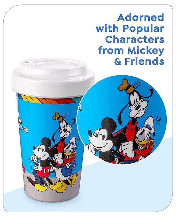 Babyhug Disney Nitro Sipper With Frozen Theme - 350 ml