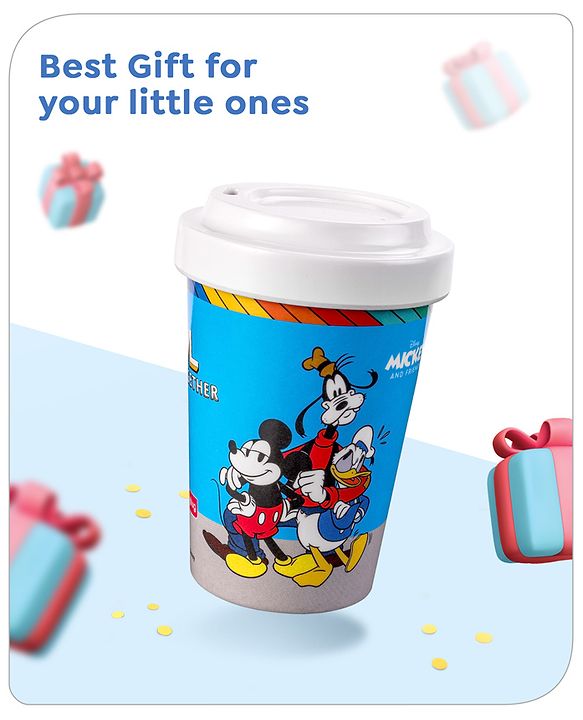 Babyhug Disney Nitro Sipper With Frozen Theme - 350 ml