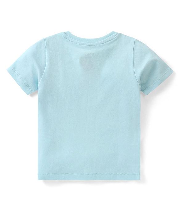 Babyhug Disney Cotton Half Sleeves T-Shirts With Lion King Graphics  Pack of 3 - Blue & White